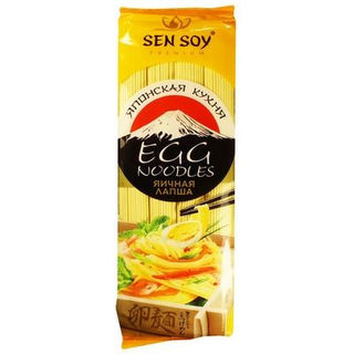 Лапша яичная Сенсой Egg noodles 300г